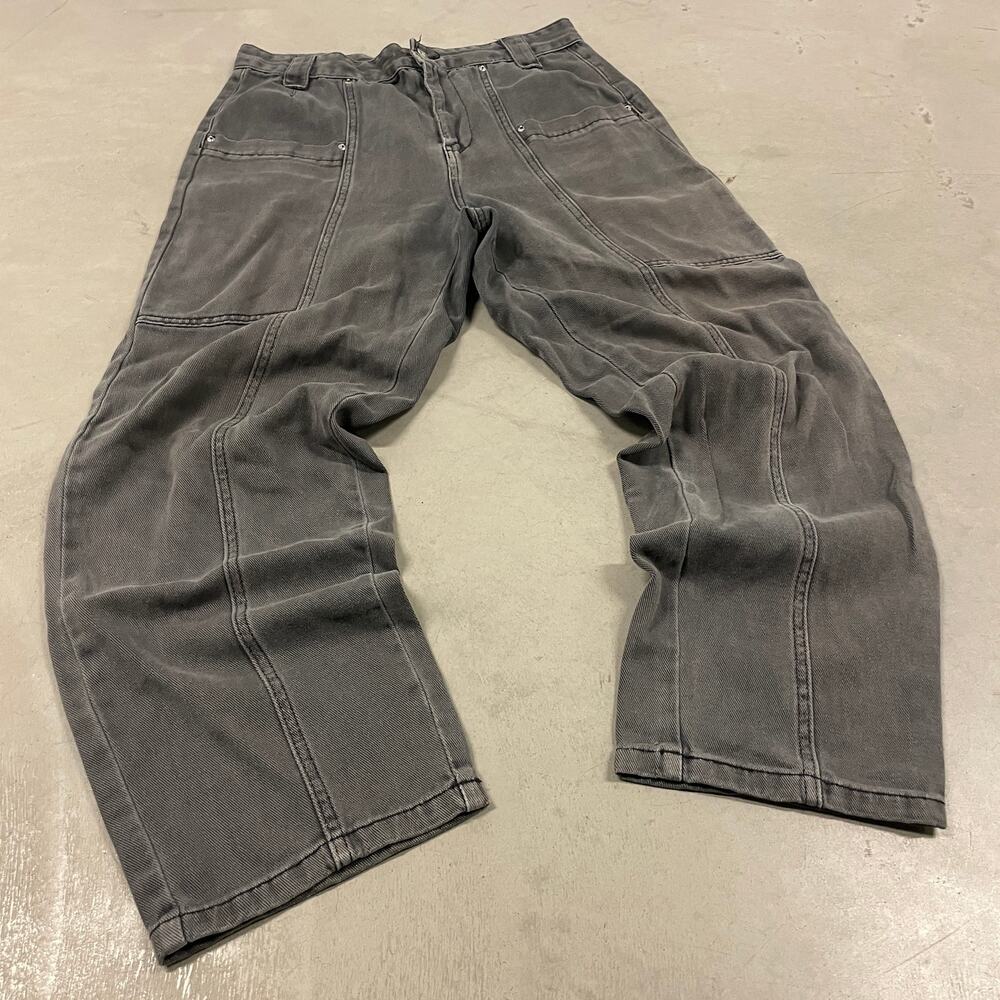 baggy forever 21 fatigue pocket cargo jeans 31x29